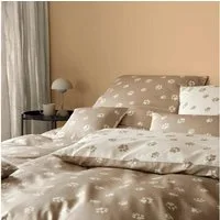 Elegante Kissenbezug Paws Natur/Beige 40 x 80 cm, Comfort Satin von Elegante