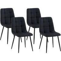 CLP Esszimmerstuhl Antibes Stoff (4er Set), mit Stoffbezug, bis 150 kg