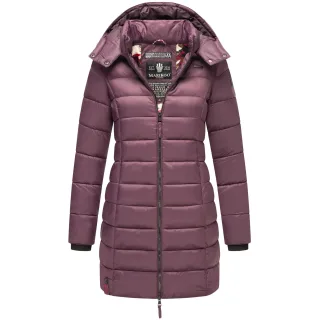 Marikoo Damen Winter Steppjacke Abendsternchen mit Kapuze