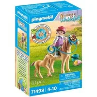 Playmobil® 71498 Kind mit Pony und Fohlen Konstruktions-Spielset
