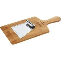 ZASSENHAUS Schneidebrett Spätzlebrett Bambus 34 x 16 x 0,9 cm, Bambus, (Schneidebretter)