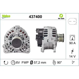 Valeo Lichtmaschine Audi Ford Renault Seat Skoda VW