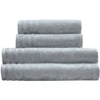 Kleine Wolke Handtuch Set Royal, 4 Stück (2 Handtücher 50/100 cm + 2 Duschtücher 70/140 cm), Frottier (Set, 4-St), Uni Farben, mit Bordüre, weich, in verschiedenen Sets erhältlich