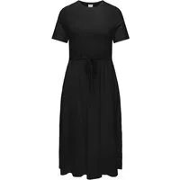 ONLY CARMAKOMA Jerseykleid CARBLOOM LIFE S/S MAXI DRESS JRS