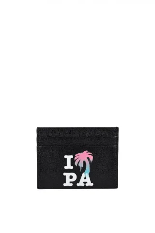 Palm Angels Karteninetui Schwarz