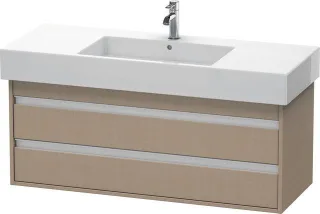 Duravit Ketho Waschtischunterbau wandhängend Leinen Matt 1200x455x480 mm - KT664207575 KT664207575
