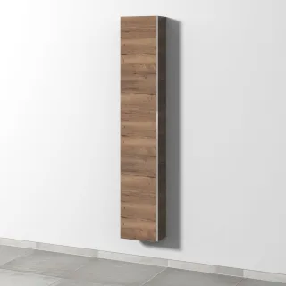 Sanipa 3way Hochschrank mit 1 Tür, Eiche-Tabak BR16050