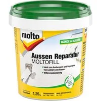 MOLTO Spachtelmasse MOLTO Moltofill Fertigspachtel Außen 1,25 Kg