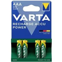 VARTA RECHARGE ACCU Power AAA 800mAh Blister 4 56703101404 Akku