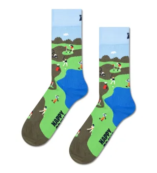 happy socks - Golf Sock Grün - Gr. - 43.5