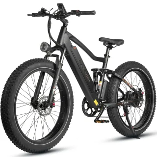 [EU DIRECT] MAXTURN MX1 Electric Bike 48V 13Ah 500W Peak Motor Top Speed 25KM/H 26*4.0inch Tires 80-100KM Max Range 120K