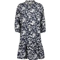 Blue Seven Sommerkleid Blue Seven Kleid mit 3/4 Ärmeln (1-tlg)