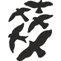 Hermann Schütz Aufkleber Hermann Schütz Aufkleber Kontur Vogel-Sortiment