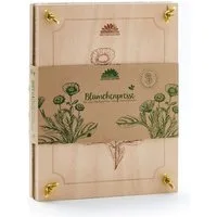 Die Stadtgärtner Lernspielzeug Blumenpresse aus Buchenholz mit großer Pressfläche (190 x 250mm)