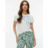 Vero Moda Kurzarmshirt VMGLOW SS TOP BOX JRS Baumwolle