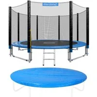 monzana Gartentrampolin, Ø 305 cm, rostfrei