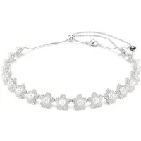 Swarovski Collier Swarovski Damen-Kette Metall Swarovski-Kristall