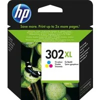 HP HP original Druckerpatrone 302XL Tri-colour C/Y/M Tintenpatrone (Packung, 3 Probemonate gratis* drucken)