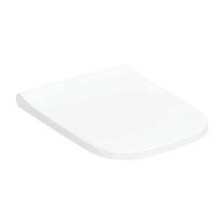 Geberit iCon WC-Sitz 503140011 eckiges Design, mit Absenkautomatik, Quick Release, weiß