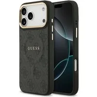 Guess Handyhülle GUESS Case für iPhone 17 Pro Max Goldrahmen Magsafe Handyhülle Cover S