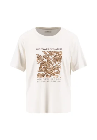 FYNCH-HATTON - T-SHIRT BAMBOO milk - Gr. - L