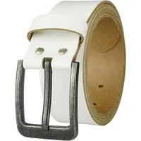 Manza Ledergürtel Gürtel Ledergürtel 4cm breit Echt Leder Jeansgürtel Unisex Kürzbar