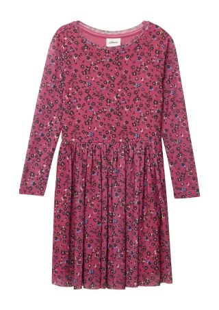s.Oliver - Kleid pink|mehrfarbig - Gr. - 92