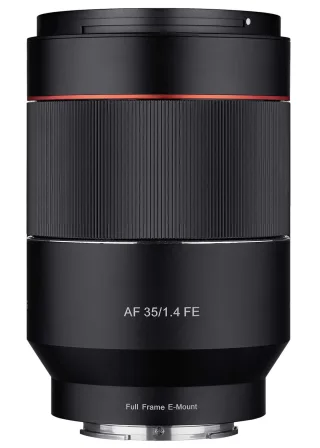 Samyang 35mm 1:14 FE [für Sony E] schwarz