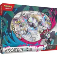 POKÉMON Sammelkarte TCG Scarlet & Violet Grafaiai-ex Box Englisch, Includes 4 Booster Packs