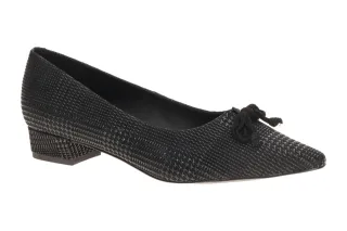 Peter Kaiser Damen Pumps 9-72241-44 Schwarz Echtleder Blockabsatz