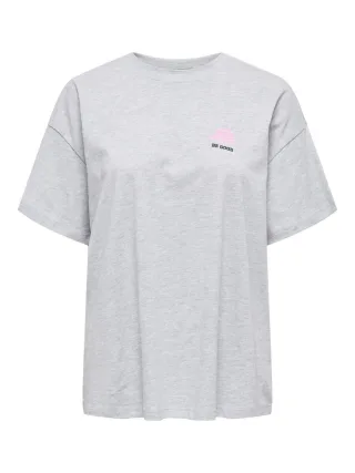 ONLY - T-Shirt - Onlvivvi grau - Gr. - M