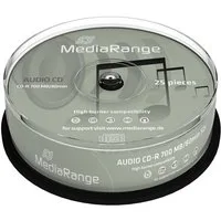 Mediarange CD-Rohling 25 MediaRange Rohlinge Audio CD-R 80min