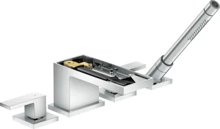 Hansgrohe 4-Loch Wannenarmatur Axor MyEdition 47432000