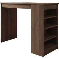 MIRJAN24 Bartisch Zotino (mit Regale), 115x50x102 cm