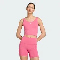 adidas Performance Tanktop 3-STREIFEN STUDIO ALL ME TANKTOP, LEICHT STÜTZEND (1-tlg)