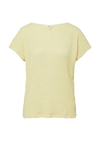 s.Oliver - T-Shirt gelb - Gr. - 44