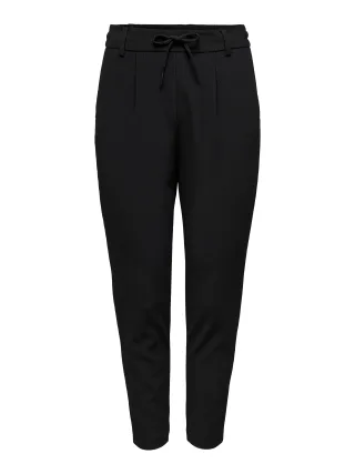 ONLY - ONLPOPTRASH-SALLY EASY MW RIB PNT NOOS black - Gr. - XL/30