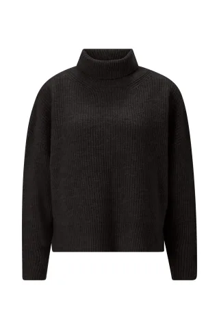 Rich & Royal - Roll Neck black - Gr. - XS