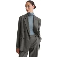 Marc O'Polo Longblazer aus Wolle-Viskose-Mix-Stretch