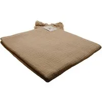 Babydecke Musselintuch aus 100% Baumwolle, Blätterschming, Kuscheldecke oder Schlafdecke, Pucktuch, Spucktuch