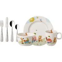 Villeroy & Boch Geschirr-Set Hungry as a Bear Set 7tlg.
