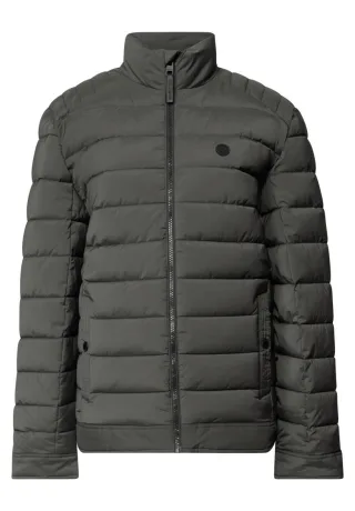 Street One - Steppjacke im Bikerstil grau - Gr. - M