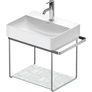 Duravit DuraSquare Metallkonsole 0031331000 56,5x38,1cm, wandhängend, chrom