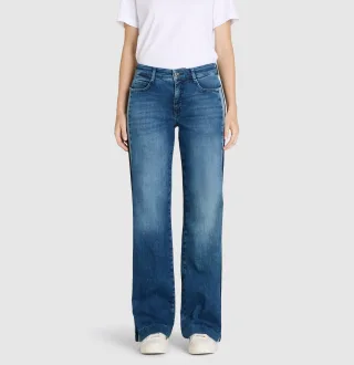 MAC - MAC JEANS - WIDE, Authentic Stretch Denim blau - Gr. - 44/32