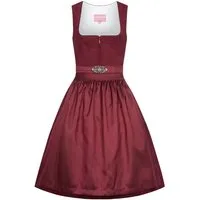 Krüger Madl Dirndl Dirndl Evi 60cm Länge bordeaux