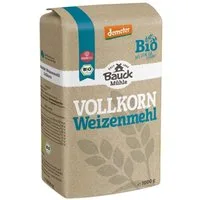 Bauck Mühle Mehl Vollkorn - Weizenmehl 1kg