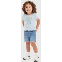 Levi's® Kids T-Shirt & Shorts CRITTER STACKED LOGO TEE (Set, 2-tlg) for Baby BOYS