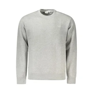 Pepe Jeans Graues Baumwoll-Sweatshirt für Herren