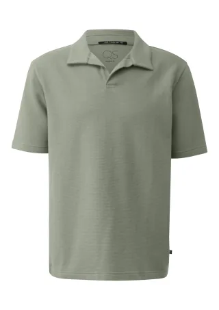 qs - Polo-Shirt petrol - Gr. - S