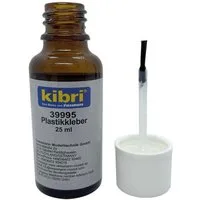 Kibri Modelleisenbahn-Werkzeug Kibri 39995 Plastikkleber flüssig, mit Pinsel, 25 ml